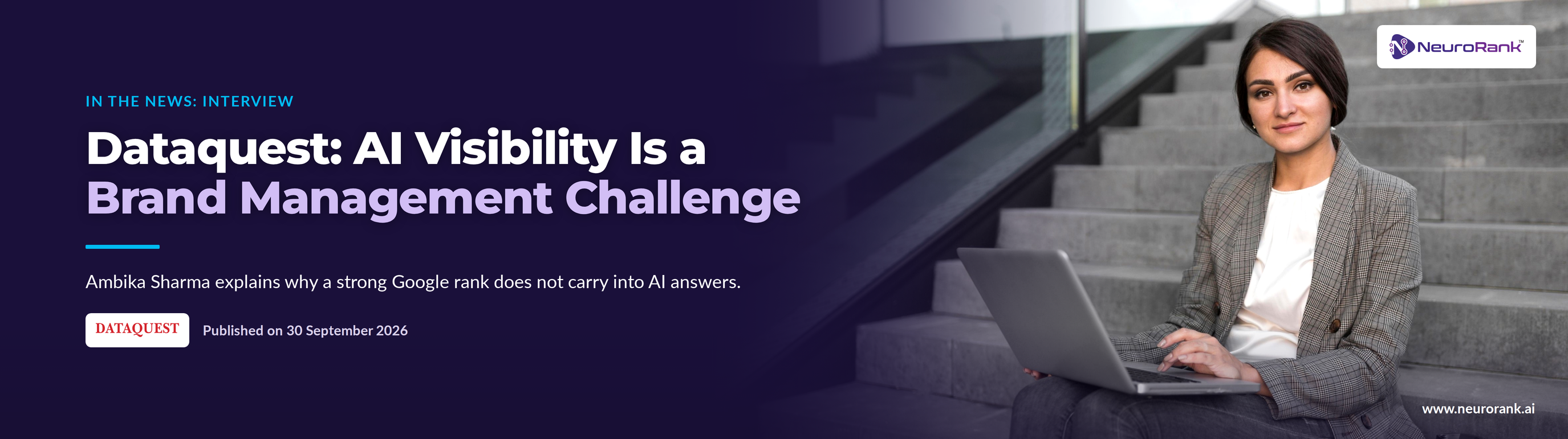 Dataquest Interview: AI Visibility and Brand Management