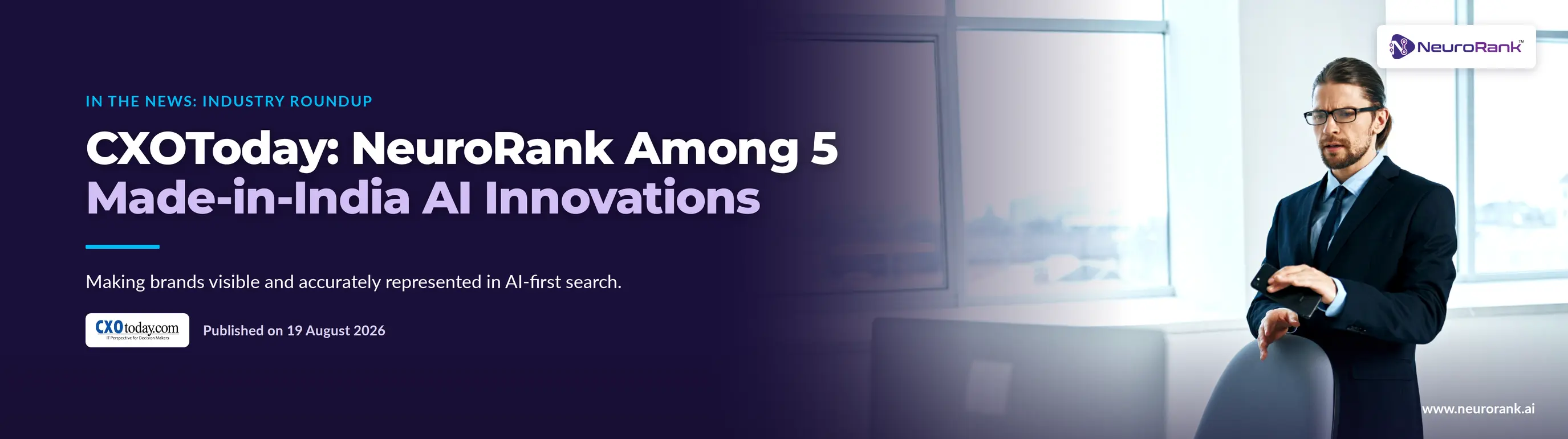 NeuroRank Among Five Made-in-India AI Innovations
