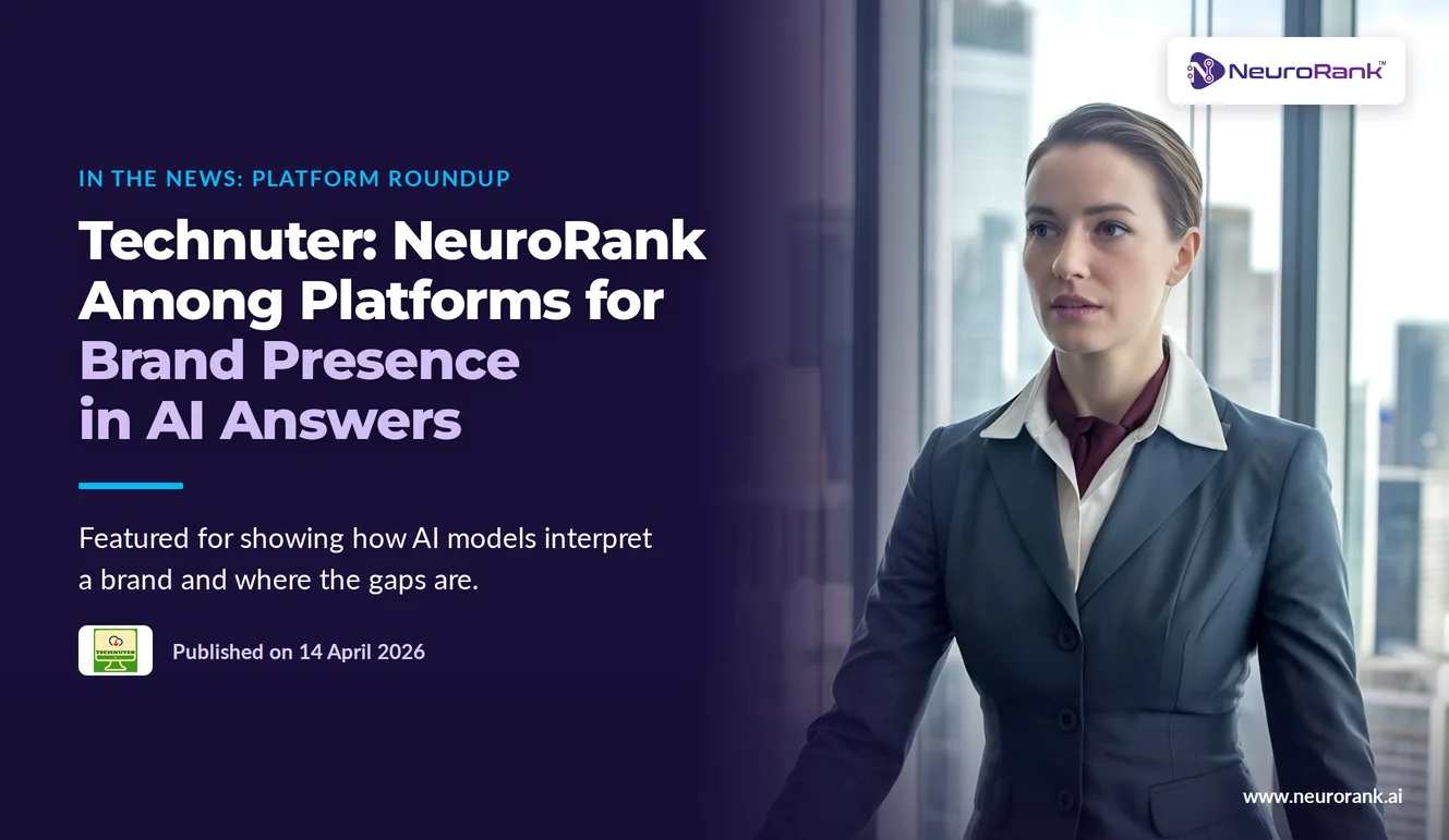 Technuter: NeuroRank Among Platforms for Brand Presence in AI Answers