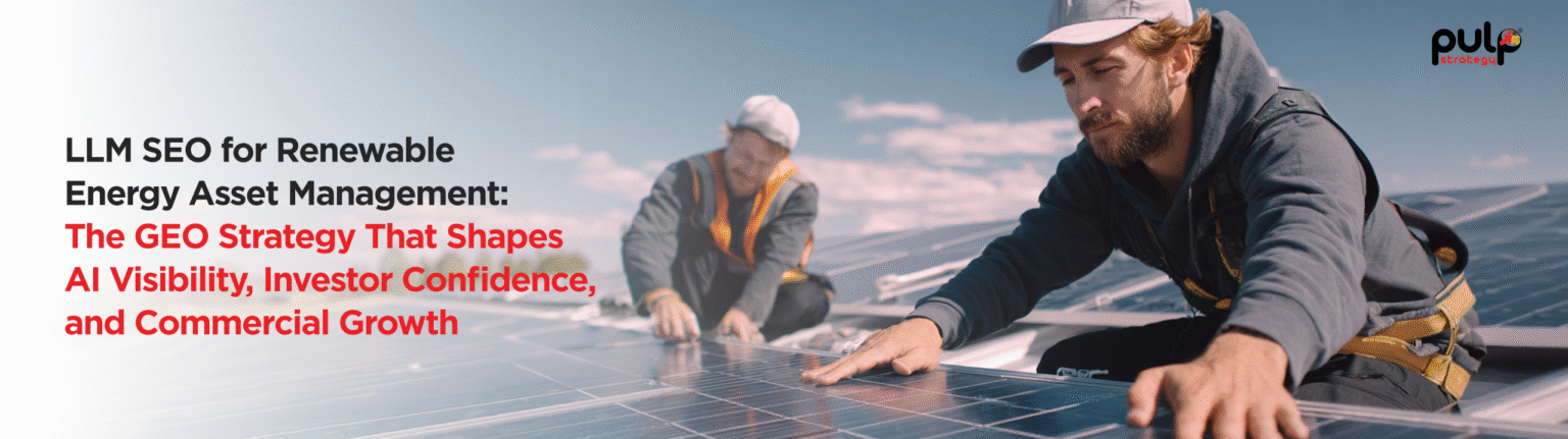 LLM SEO for Renewable Energy Asset Management