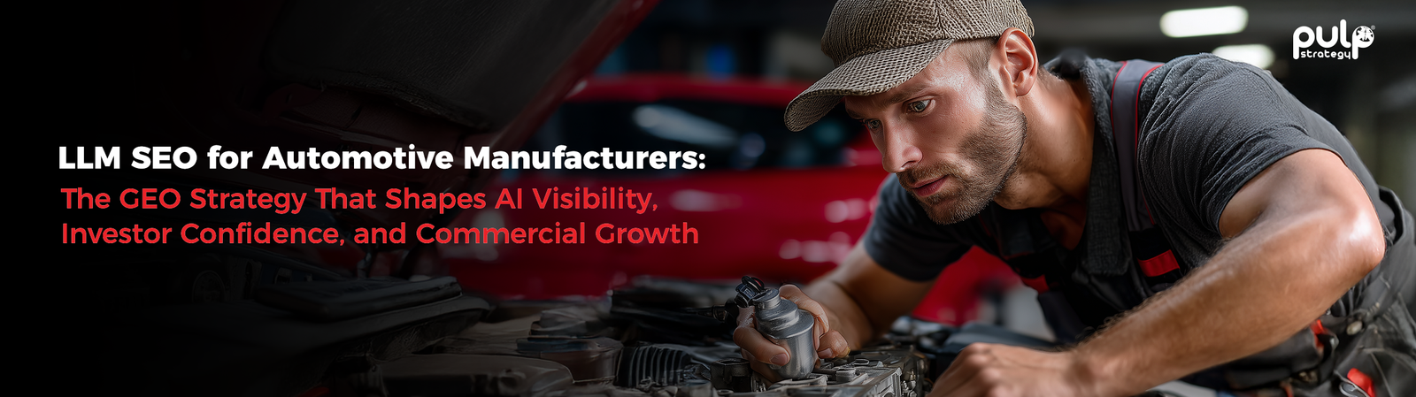 LLM SEO for Automotive Manufacturers: The GEO Strategy That Shapes AI Visibility, Investor Confidence, and Commercial Growth