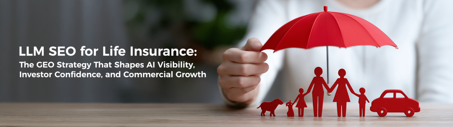 LLM SEO for Life Insurance: The GEO Strategy Reshaping AI Visibility, Investor Confidence, and Commercial Growth