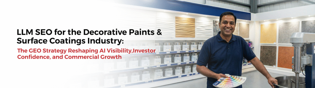 LLM SEO for the Decorative Paints & Surface Coatings Industry